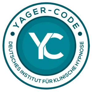 Psychotherapie Hazreta Basic, Bad Nauheim: Logo Zertifikat Trainerin Yager-Code